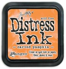 Чернильная подушечка MINI DISTRESS INK "Carved Pumpkin", Ranger