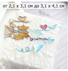 Нож для вырубки "Школьная жизнь. Бумажный самолетик", ScrapMania