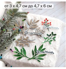 Нож для вырубки "Сказка на Новый Год. Веточки и ягодки", ScrapMania