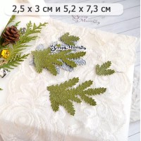 Нож для вырубки "Еловый лес. Пушистые хвойные ветки", ScrapMania