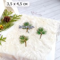 Нож для вырубки "Пушистая ветка сосны", ScrapMania