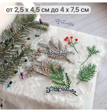 Нож для вырубки "Сказка на Новый Год. Ягодки и хвоя", ScrapMania