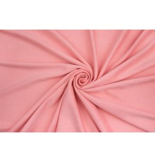 Искусственная замша, цвет "Персиково-розовый", двусторонняя, 33х49 см.