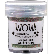 Пудра для эмбоссинга "Dragon Fruit", непрозрачная, 15мл., WOW!