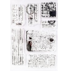 Набор штампов "Старые письма" Китай