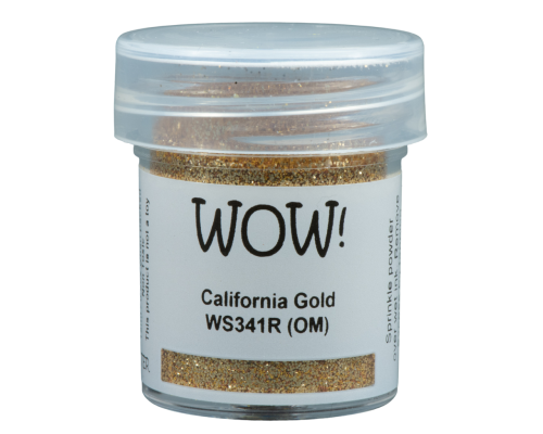 Пудра для эмбоссинга "California Gold", непрозрачная, 15мл., WOW!