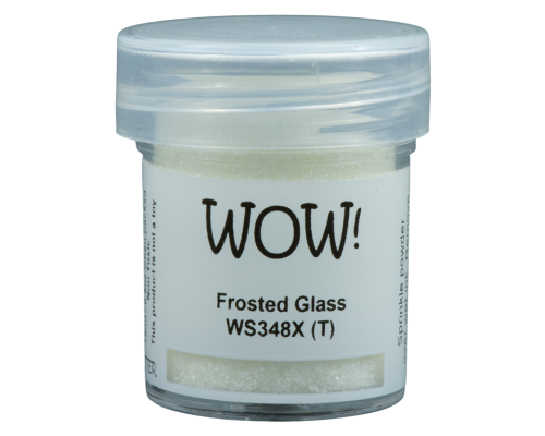 Пудра для эмбоссинга "Frosted Glass", полупрозрачная, 15мл., WOW!