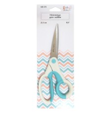Ножницы для хобби "Crafty tailor" NR-05 (пластиковые ручки с цветными резиновыми вставками)