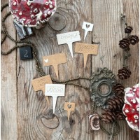 Набор ножей для вырубки "Садовые таблички" от Mimicut