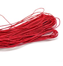 Шнур вощеный красный, 3м, 1 мм