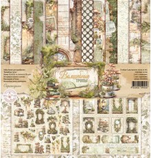 Набор бумаги "Волшебные тропы", 30,5*30,5 см, Scrapodelie