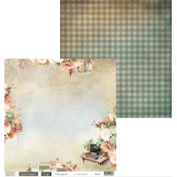 Бумага двусторонняя коллекция "Первый звонок", 30,5*30,5см., Scrapodelie
