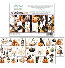 Набор бумаги "Halloween Book" 15,2*20,3 см, 1/4 набора, 6 листов, Mintay papers