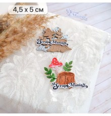 Нож для вырубки "Русские сказки. Пень", ScrapMania