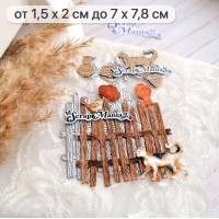 Нож для вырубки "Русские сказки. Деревенский кот", ScrapMania