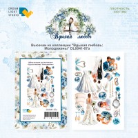 Набор высечек "Вдыхая любовь: Молодожены", Dreamlight Studio