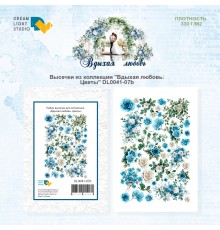 Набор высечек "Вдыхая любовь: Цветы", Dreamlight Studio