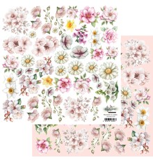 Лист для вырезания "Memory of Spring" 30,5*30,5 см., Alchemy of Art