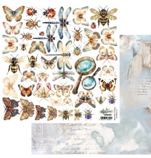 Лист для вырезания "Memory of Spring" 30,5*30,5 см., Alchemy of Art