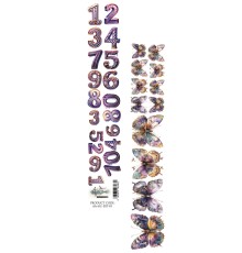 Полоска для вырезания "In Purple Color" 5,4*30,5 см., Alchemy of Art
