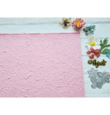 Тутовая бумага (Mulberry) цвет "Светло-розовый", 54*40 см.