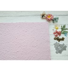Тутовая бумага (Mulberry) цвет "Розовато-сиреневый", 54*40 см.