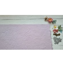 Тутовая бумага (Mulberry) цвет "Лавандовый светлый", 54*40 см.