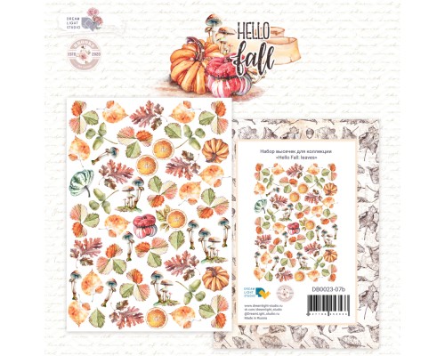 Набор высечек "Hello, Fall", Dreamlight Studio