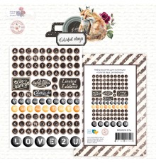 Набор высечек "Colorful days: printed keys", Dreamlight Studio