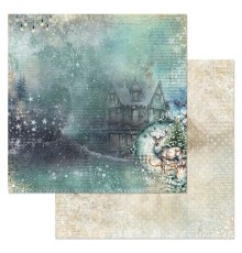 Бумага двусторонняя "Рождество у волшебников. Под покровом ночи", ScrapMania