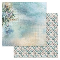 Бумага двусторонняя "Рождество у волшебников. Северное сияние", ScrapMania