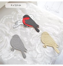 Нож для вырубки "Новогоднее счастье. Снегирь", ScrapMania