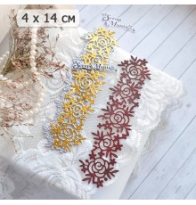 Нож для вырубки "Весенняя романтика. Бордюр", ScrapMania