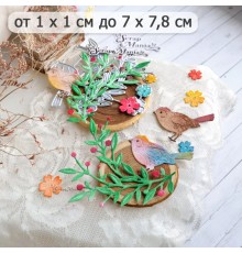 Нож для вырубки "Соловьиные сказки. Радость на ветке", ScrapMania