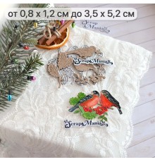 Нож для вырубки "Сказка на Новый Год. Снегири", ScrapMania