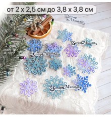 Нож для вырубки "Сказка на Новый Год. Снежинки-ягодки", ScrapMania