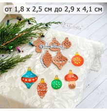 Нож для вырубки "Игрушки на елку", ScrapMania