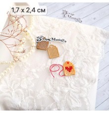 Нож для вырубки "Рукоделие. Бирка с вышивкой", ScrapMania