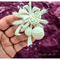 Пластиковая фигурка "Новогодняя композиция", 1 шт.