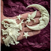 Пластиковые фигурки "Звездочет и Фея", 5 шт.