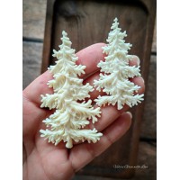 Пластиковые фигурки "Елочки", 2 шт.