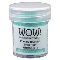 Пудра для эмбоссинга "Primary Blurtiful Ultra High", полупрозрачная, 15мл., WOW!