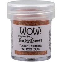 Пудра для эмбоссинга "Tuscan Terracotta", непрозрачная, 15мл., WOW!