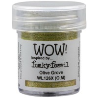 Пудра для эмбоссинга "Olive Grove", непрозрачная, 15мл., WOW!