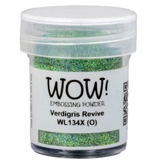 Пудра для эмбоссинга "Verdigris Revive", непрозрачная, 15мл., WOW!