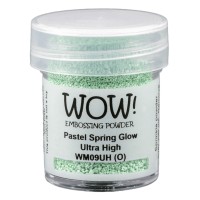 Пудра для эмбоссинга "Pastel Spring Glow", непрозрачная перламутровая, 15мл., WOW!