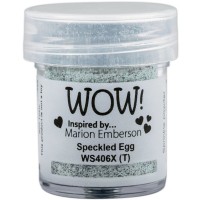 Пудра для эмбоссинга "Speckled Egg", полупрозрачная, 15мл., WOW!