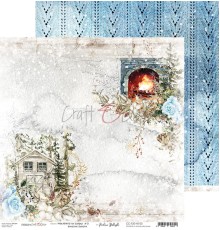 Бумага двусторонняя коллекция "Holidays in Snow" 30,5 х 30,5 см., Craft O'Clock