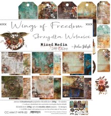 Набор бумаги "Wings of Freedom" 30,5 х 30,5 см., 6 листов, Craft O'Clock