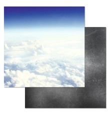 Бумага двусторонняя "Армейский альбом. Чистое небо", ScrapMania